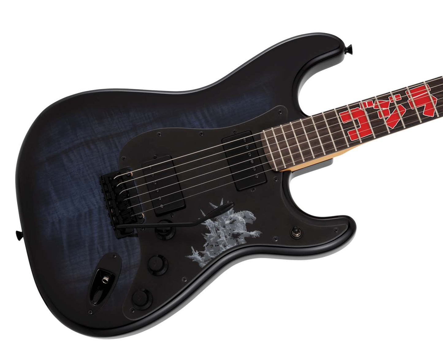 Fender Made in Japan Godzilla Stratocaster - Godzilla Blue