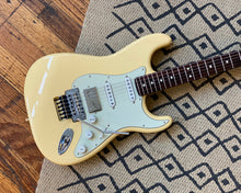 Load image into Gallery viewer, Fender Made in Japan Limited Floyd Stratocaster - Vintage White upgraded w/ Gibson BurstBucker 🇯🇵
