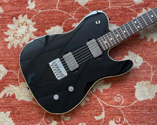 Load image into Gallery viewer, Fender Made in Japan Modern Telecaster HH - Black w/ Bare Knuckle Polymath Humbuckers
