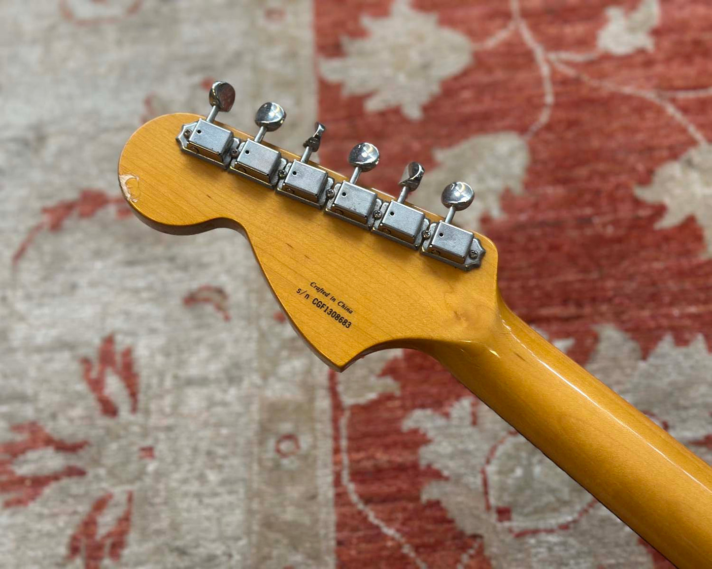 Fender Modern Player Mustang - Daphne Blue