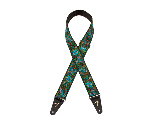 Fender Mosaic Jacquard Strap - Green