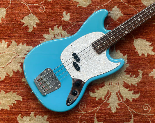 2008 CIJ Fender Mustang Bass 'S Series' - California Blue