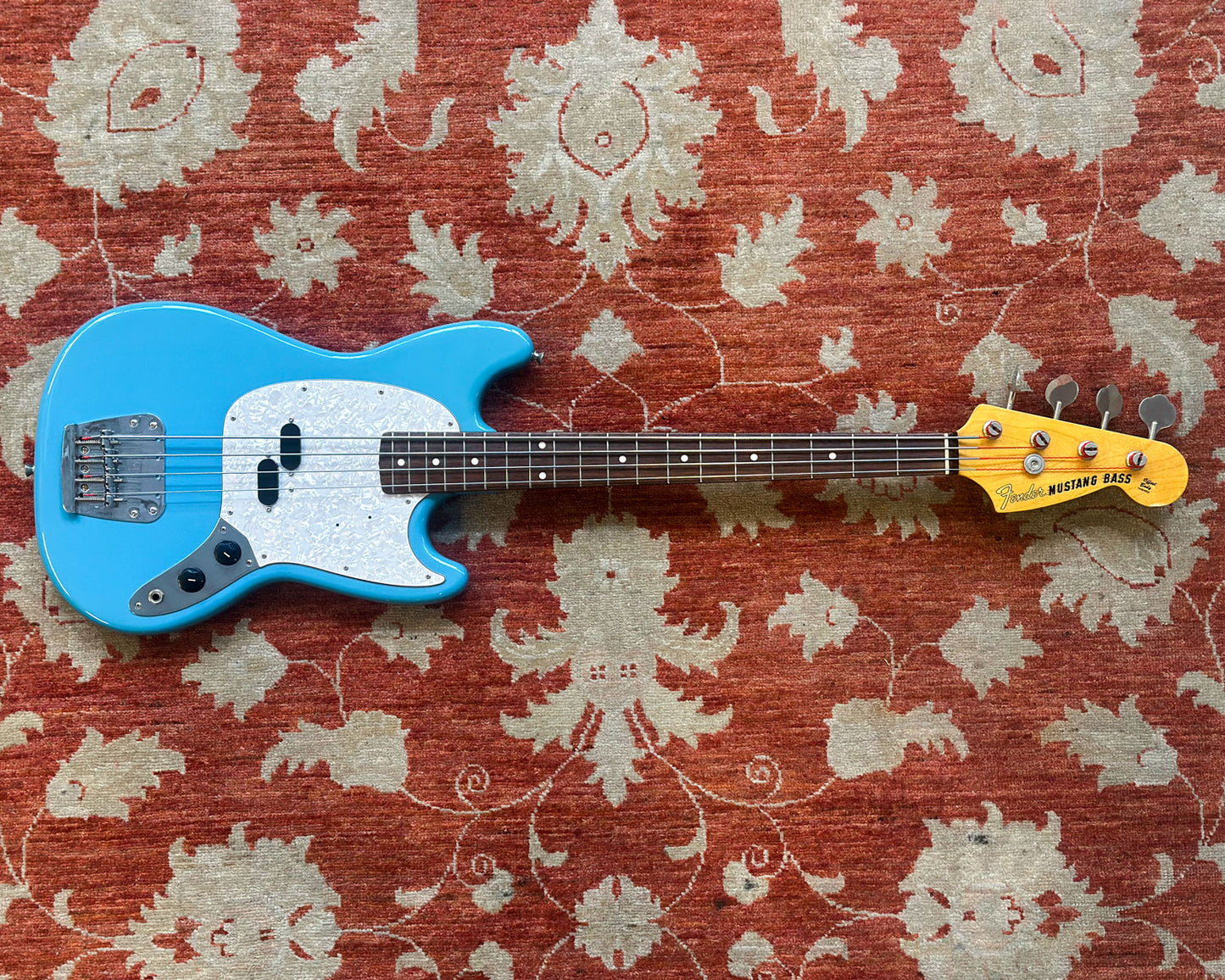 2008 CIJ Fender Mustang Bass 'S Series' - California Blue