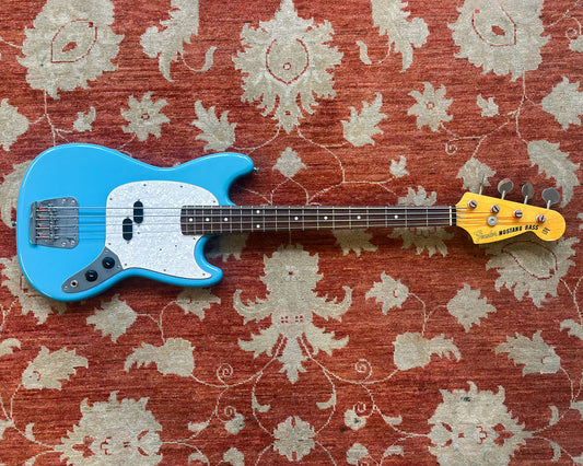 2008 CIJ Fender Mustang Bass 'S Series' - California Blue