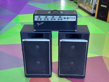 Load image into Gallery viewer, &#39;75 Fender PA-100 Valve PA head wth 2-12HF Speaker Columns
