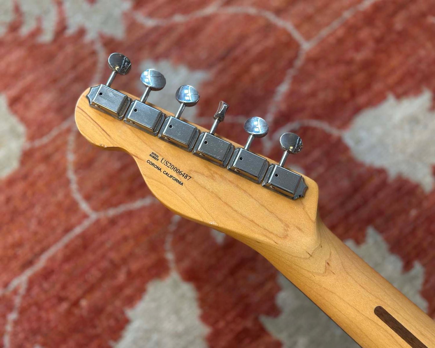 Fender Partscaster Telecaster - Daphne Blue w/ Bigsby & Vibramate Spoiler