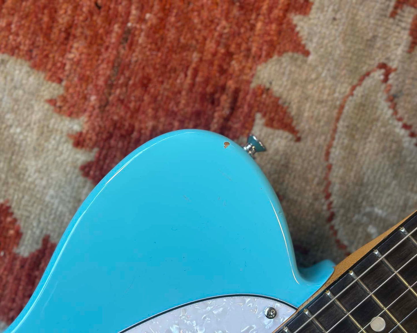 Fender Partscaster Telecaster - Daphne Blue w/ Bigsby & Vibramate Spoiler