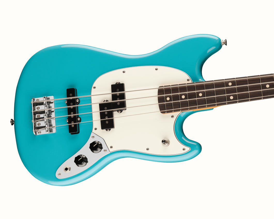 Fender Player II Mustang Bass PJ - Aquatone Blue