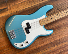 Load image into Gallery viewer, Lightweight Fender Player Precision Bass - Tidepool w/ Gig Bag
