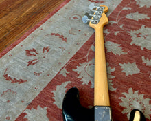 Load image into Gallery viewer, &#39;71 Left Handed Fender Precision Bass - Refinished Custom Colour Black w/ Case
