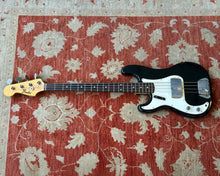 Load image into Gallery viewer, &#39;71 Left Handed Fender Precision Bass - Refinished Custom Colour Black w/ Case
