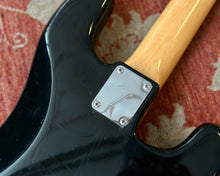 Load image into Gallery viewer, &#39;71 Left Handed Fender Precision Bass - Refinished Custom Colour Black w/ Case
