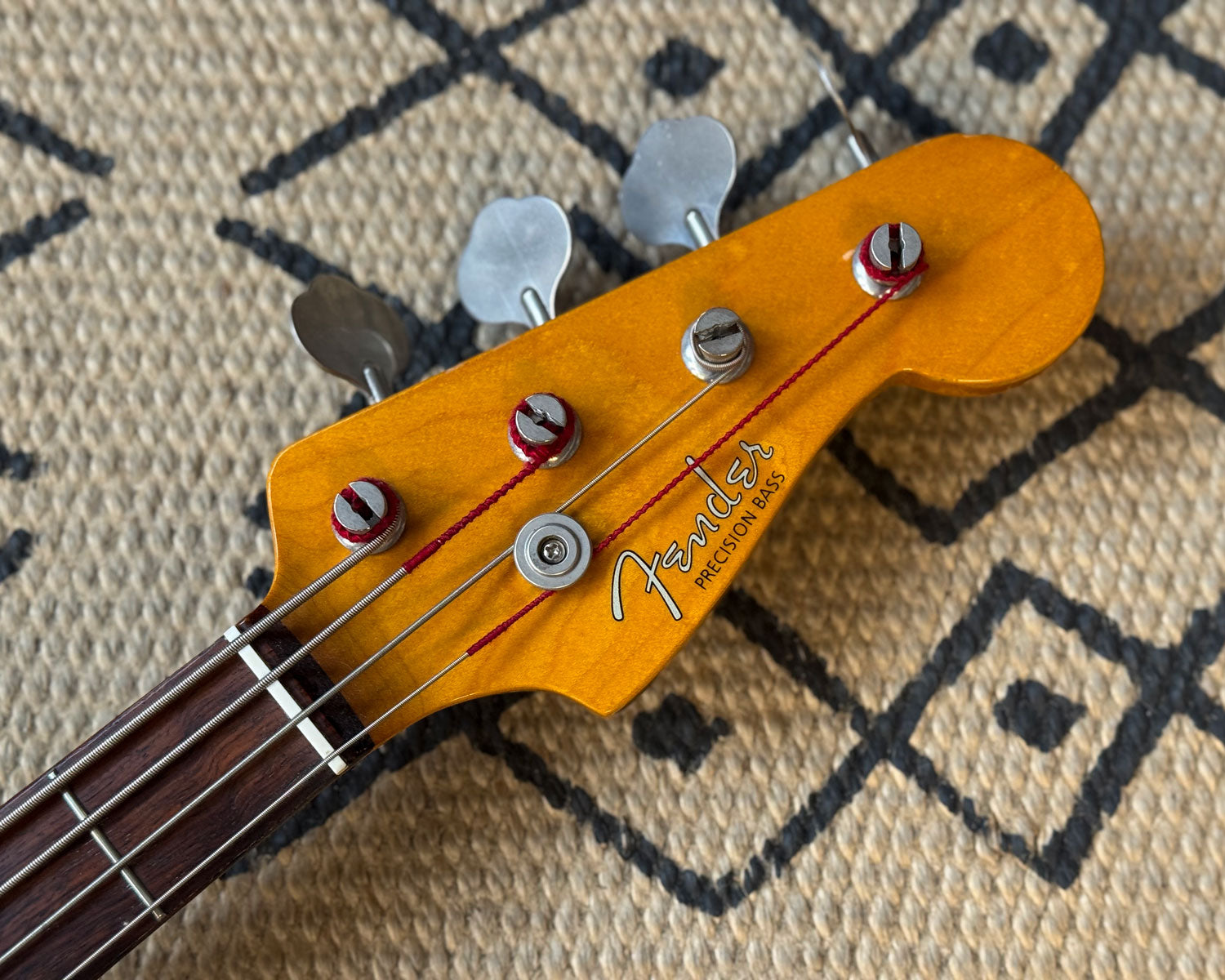 Late '90s Fender Japan PB62 Precision Bass - Candy Apple Red