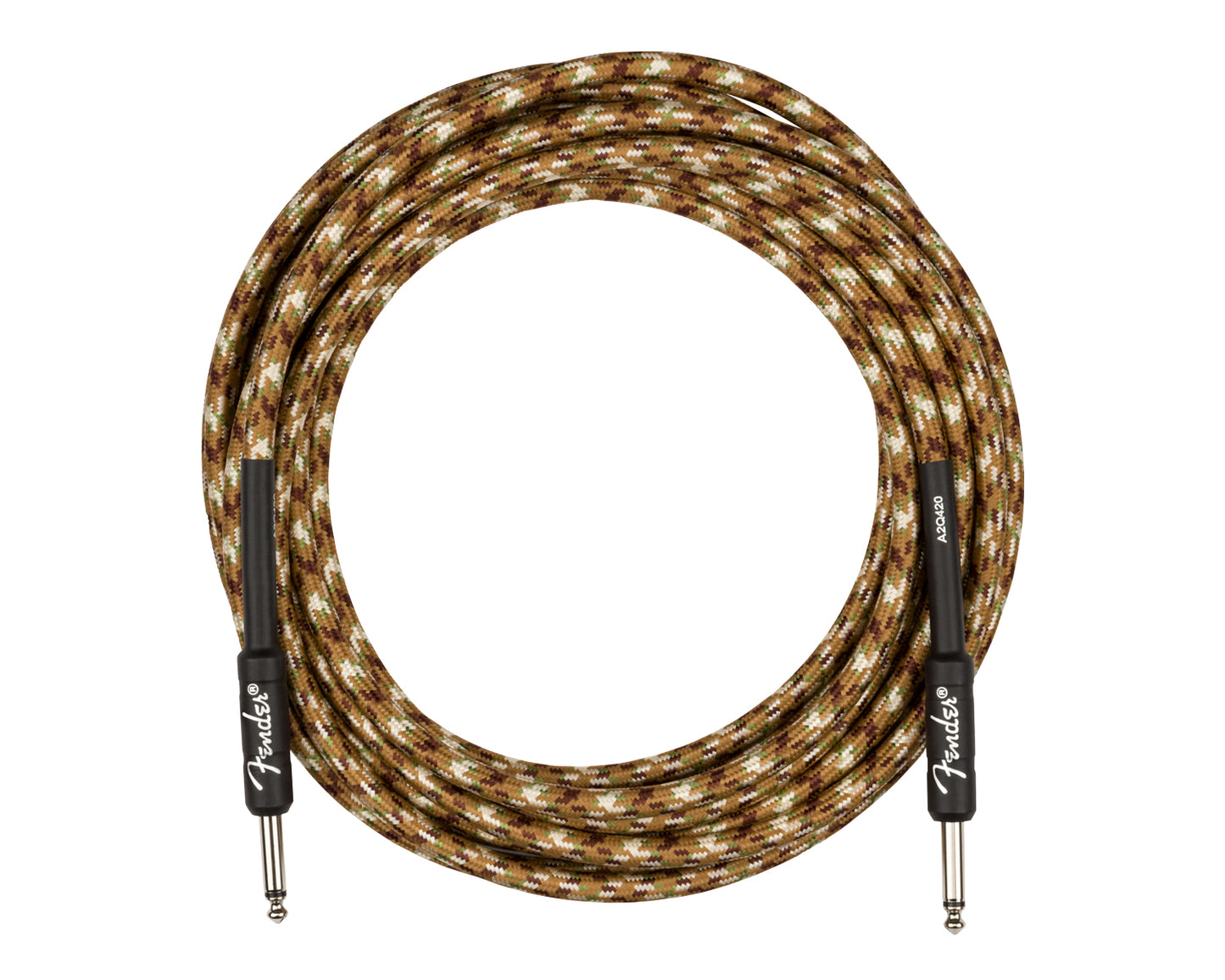 Fender Professional Series Instrument Cable Straight/Straight 18.6' - Desert Camo