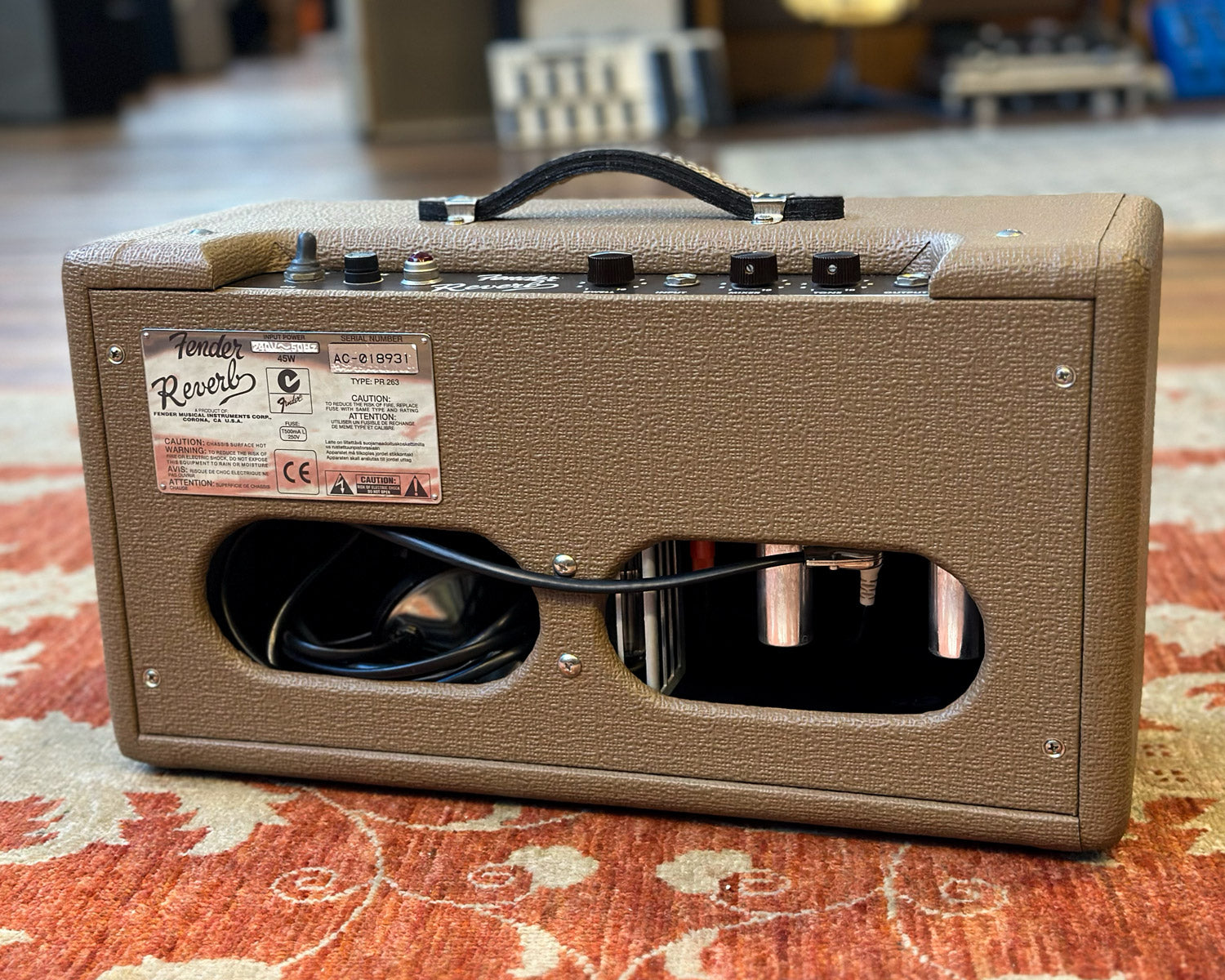 63 Reissue Fender Reverb Unit – Found Sound