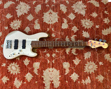 Load image into Gallery viewer, 1998 Fender Roscoe Beck Artist Series Bass V - Shoreline Gold w/OHSC
