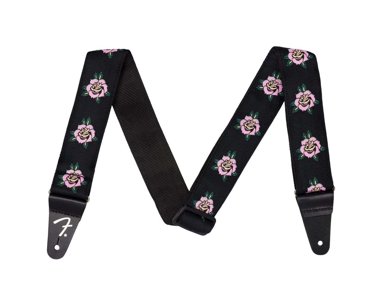 Fender Rose Strap, Pink, 2"