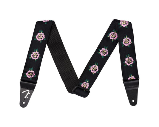 Fender Rose Strap, Pink, 2"