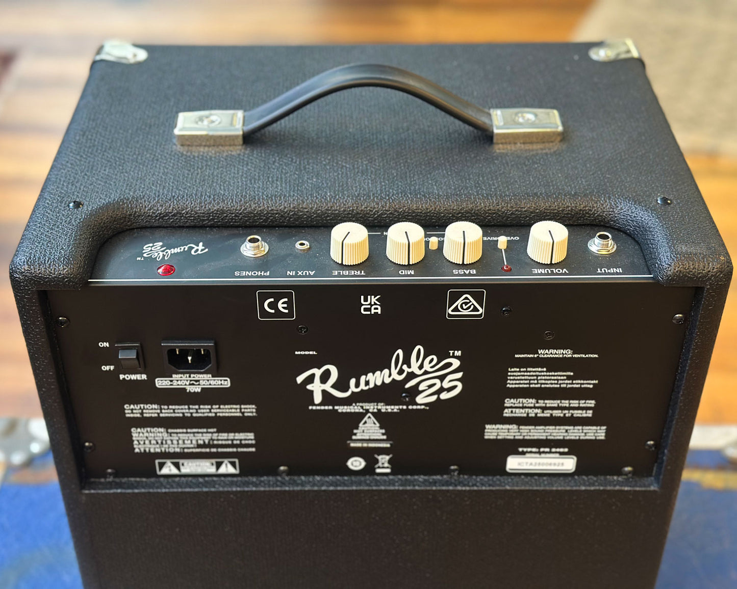 Fender Rumble 25 V3 Bass Practice Amp