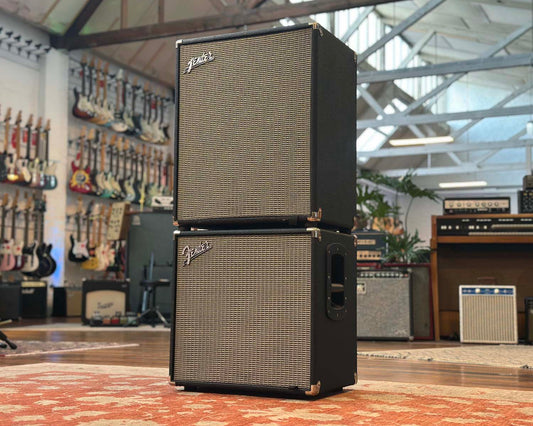 Fender Rumble 500 Bass Stack - Rumble 500 w/ 1x12" Extension Cabinet