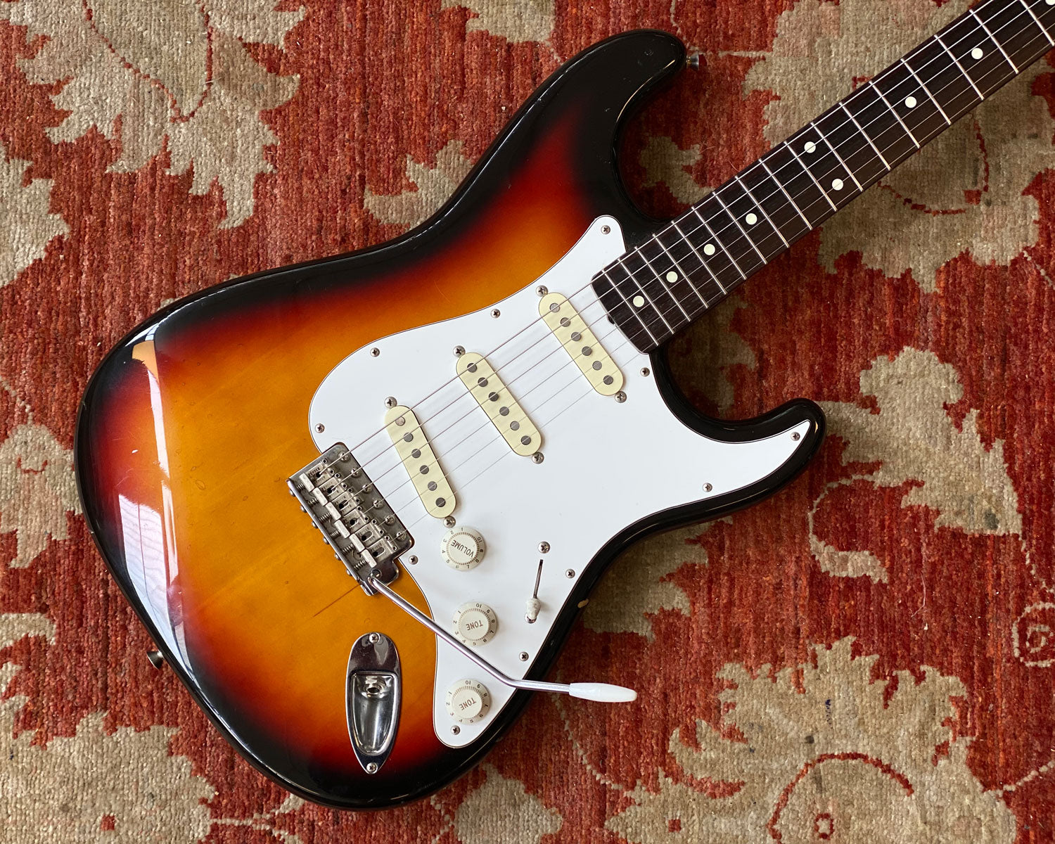 86 Fender ST62S Stratocaster in 3-Tone Sunburst - Made in