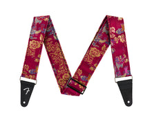 Load image into Gallery viewer, Fender Satin Dragon Strap - Wine
