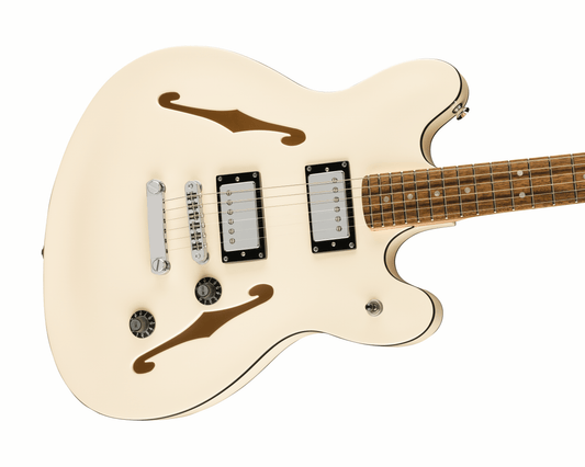 Fender Squier Affinity Series Starcaster Deluxe, Laurel Fingerboard, Olympic White