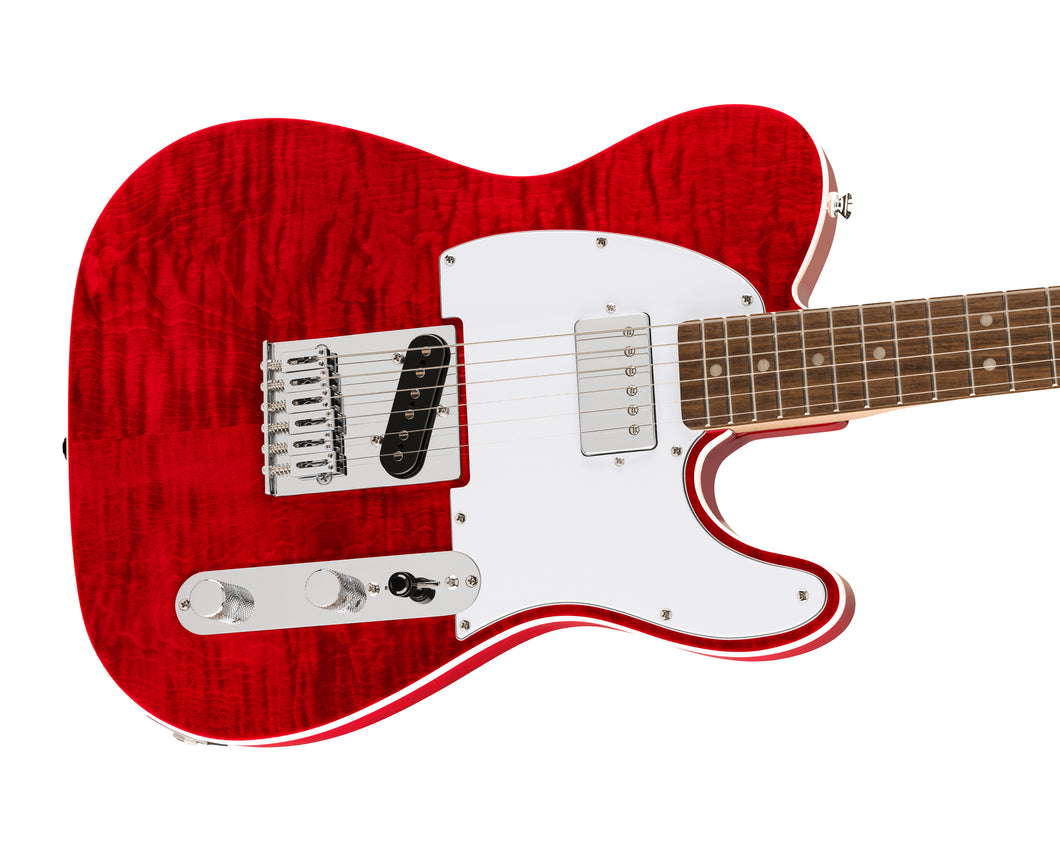 Fender Squier Affinity Series Telecaster FMT SH - Crimson Red Transparent