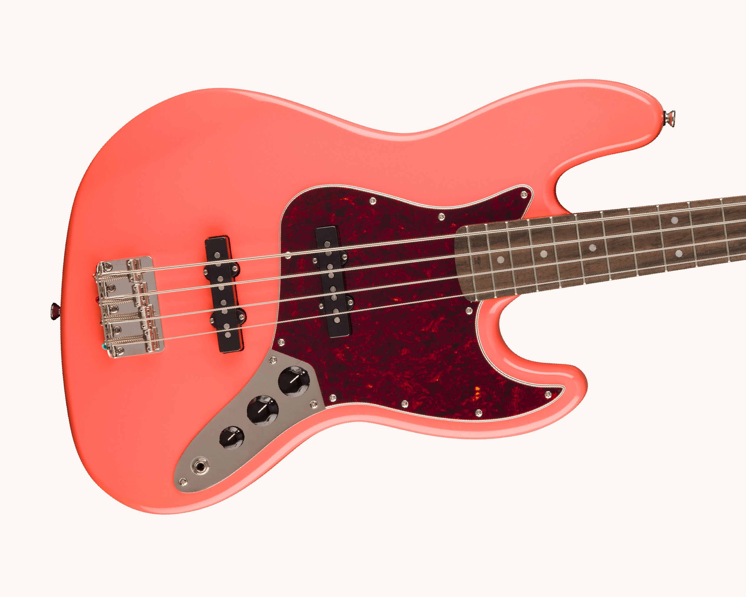 Fender Squier Classic Vibe '60s Jazz Bass - Tahitian Coral – Found