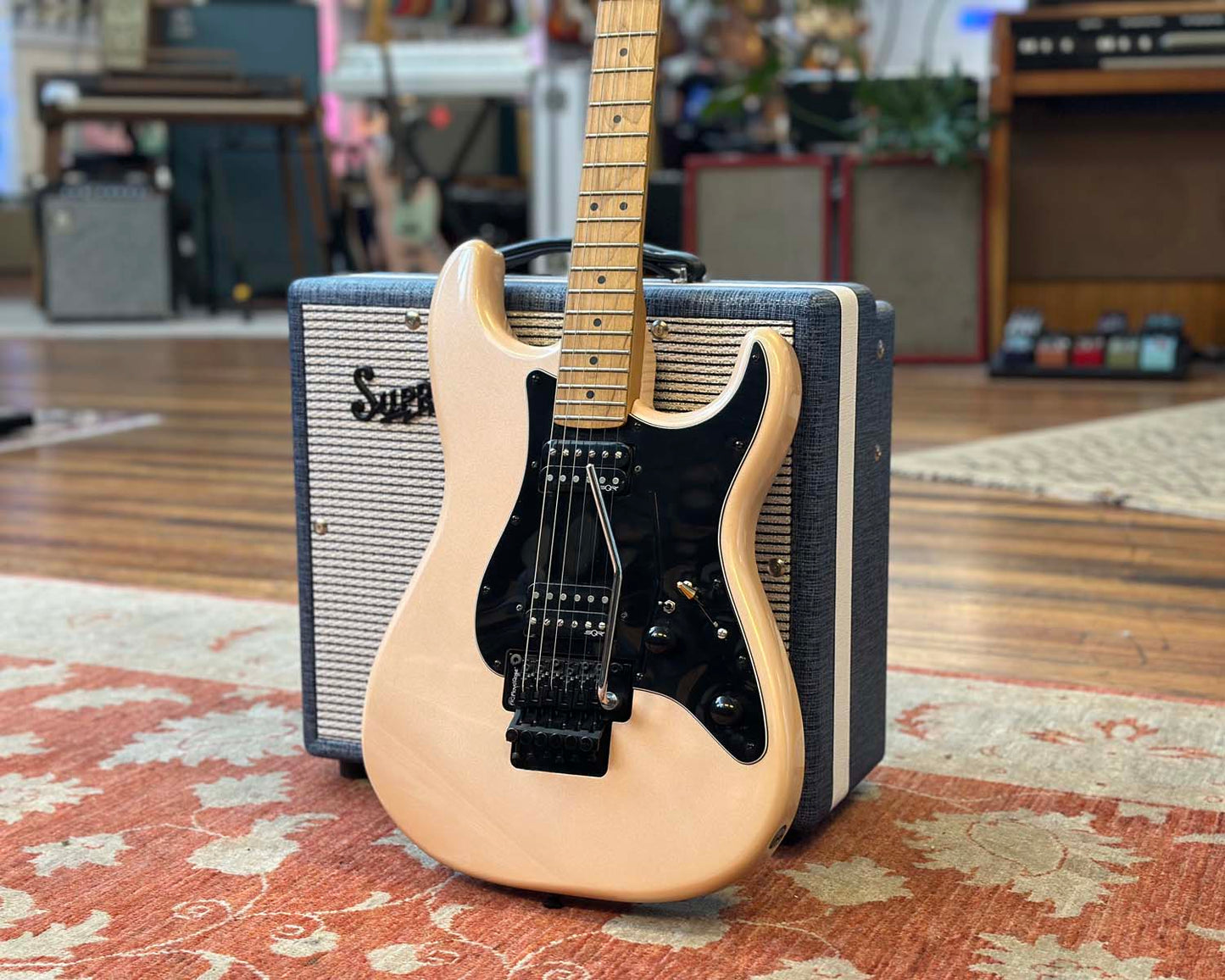Fender Squier Contemporary Stratocaster HH FR - Modded
