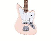 Load image into Gallery viewer, Fender Squier FSR Affinity Series Jaguar Laurel Fingerboard White Pickguard Matching Headstock Shell Pink
