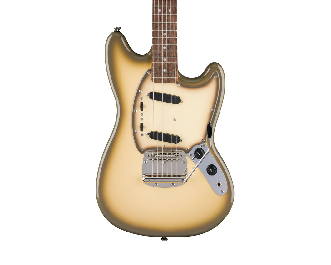 Fender Squier FSR Classic Vibe '60s Mustang Laurel Fingerboard Black Pickguard Antigua
