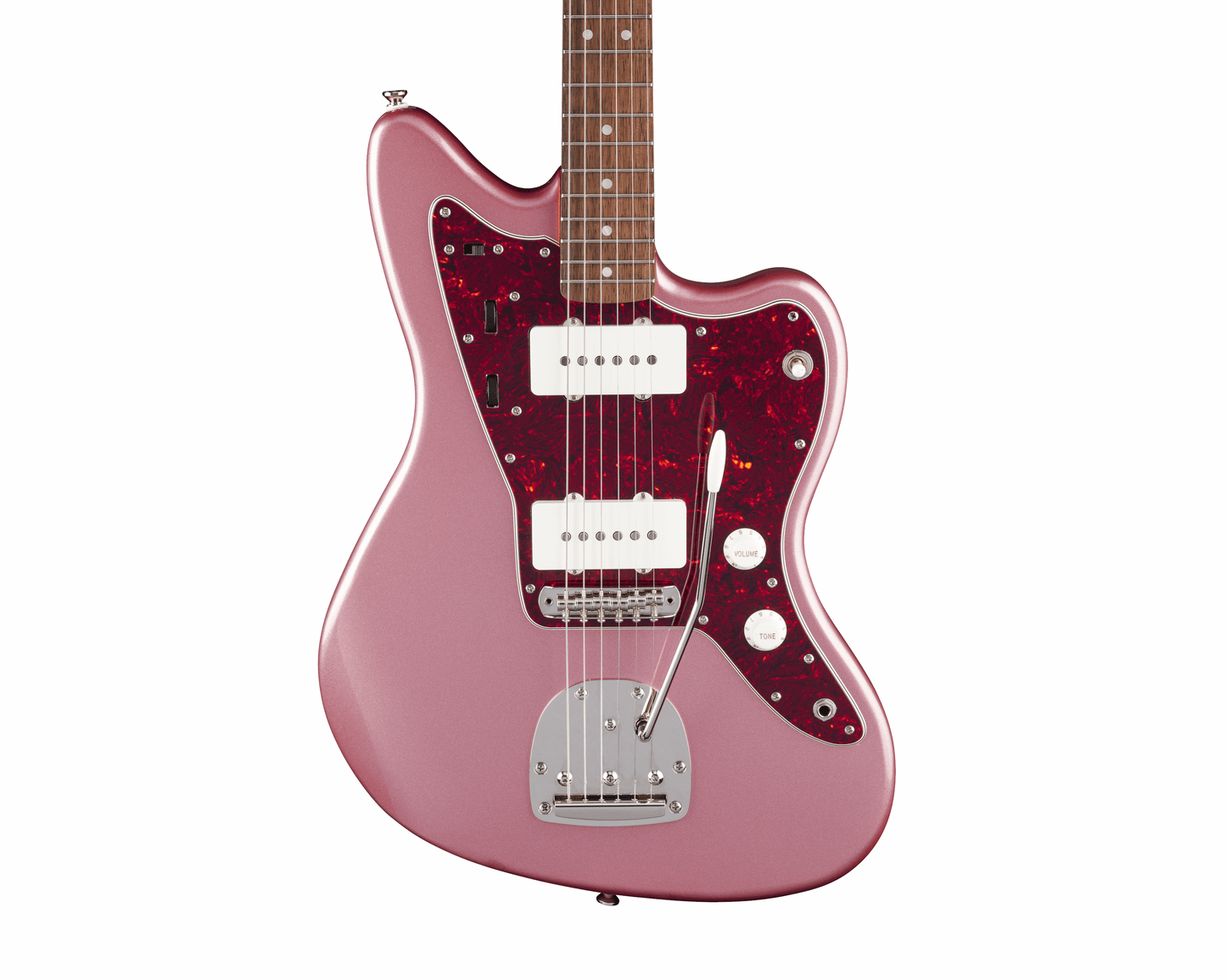 Fender Squier FSR Classic Vibe '60s Jazzmaster Laurel Fingerboard Tortoiseshell Pickguard Matching Headstock Burgundy Mist Metallic