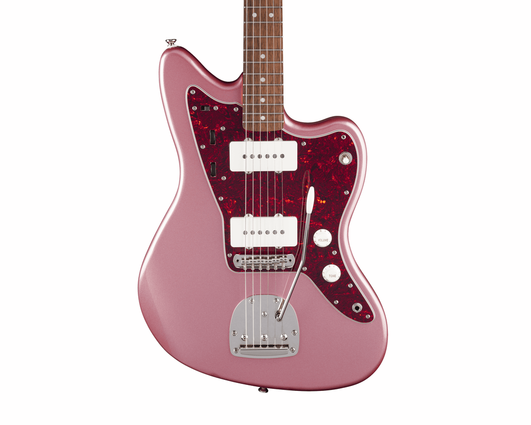 Fender Squier FSR Classic Vibe '60s Jazzmaster Laurel Fingerboard Tortoiseshell Pickguard Matching Headstock Burgundy Mist Metallic