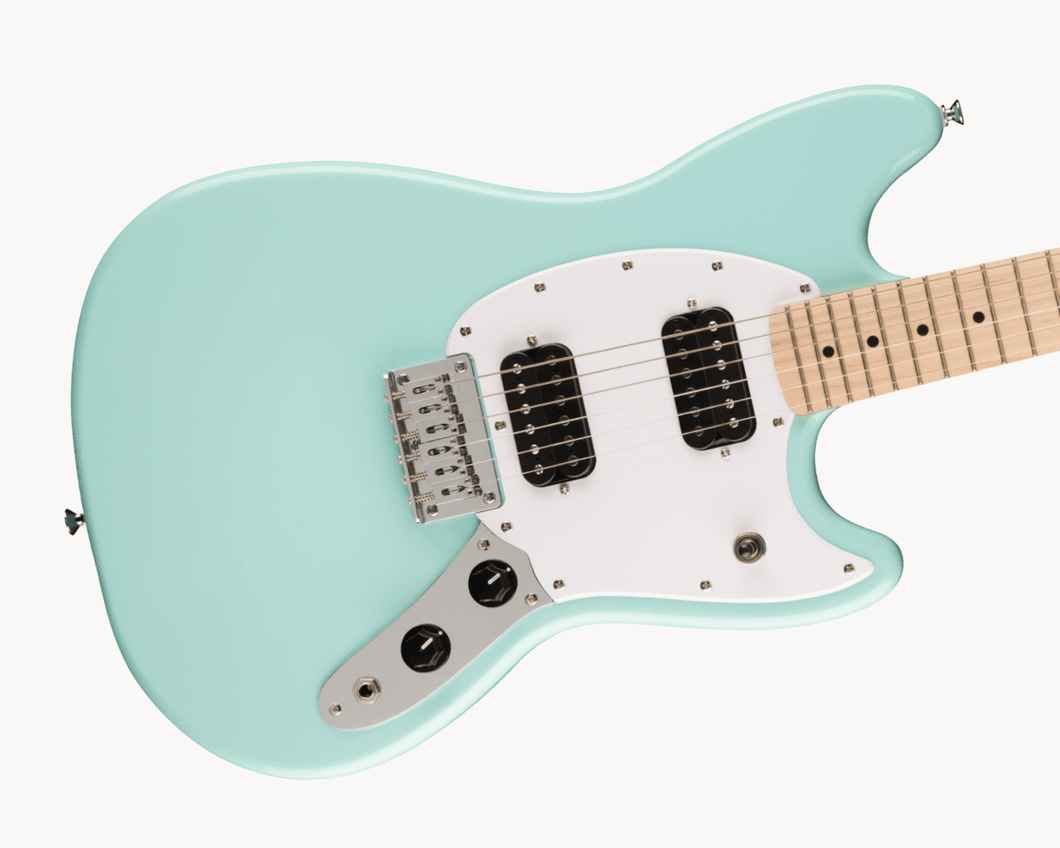 Fender Squier FSR Squier Sonic Mustang HH Maple Fingerboard - Sonic Blue