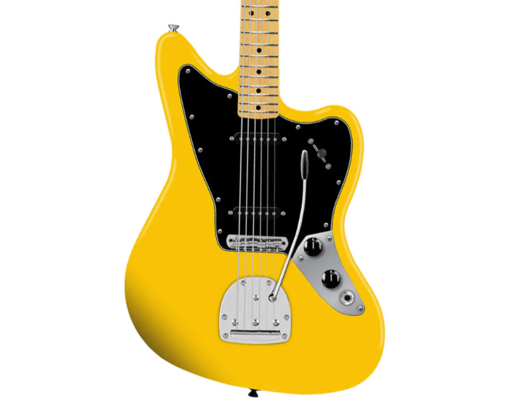 Fender Squier Fender Squier FSR Affinity Series Jaguar - Graffiti Yellow