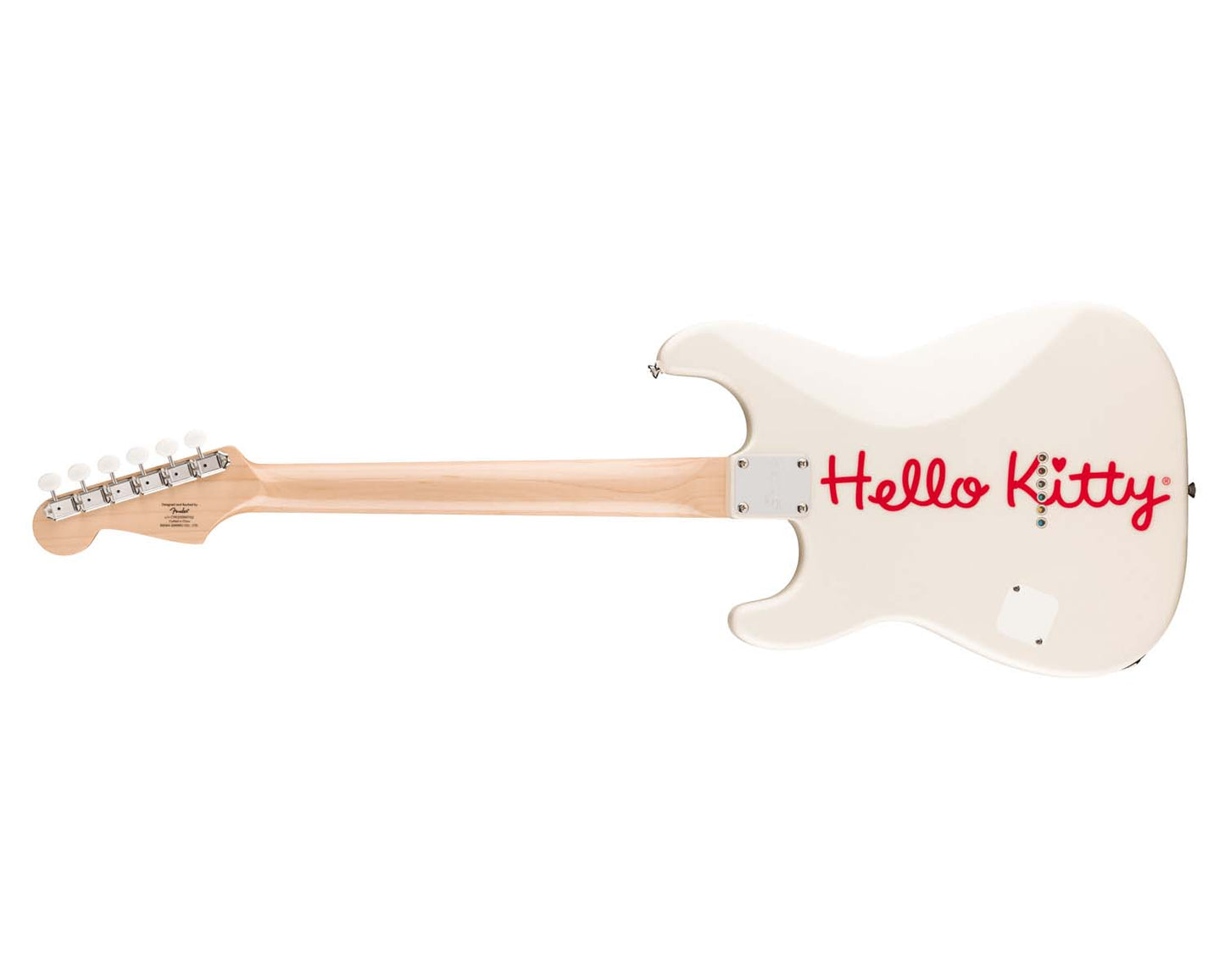 Fender Squier Hello Kitty Stratocaster - White