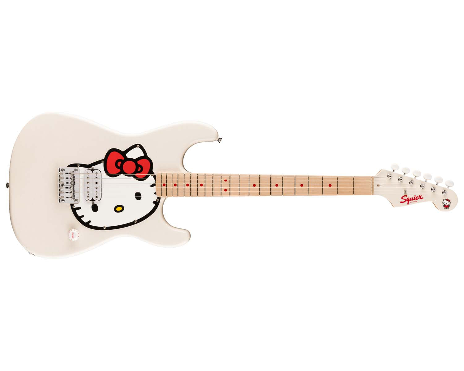 Fender Squier Hello Kitty Stratocaster - White – Found Sound
