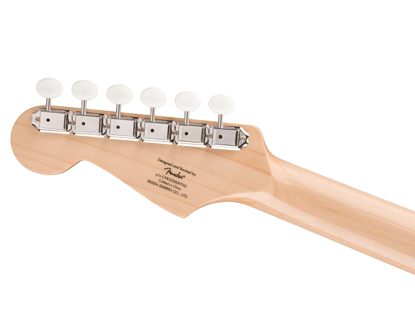 Fender Squier Hello Kitty Stratocaster - White
