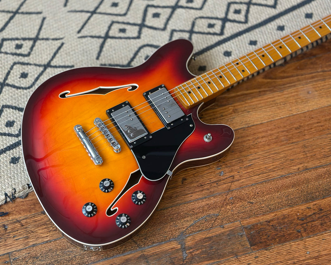 2013 Fender Starcaster - Aged Cherry Burst