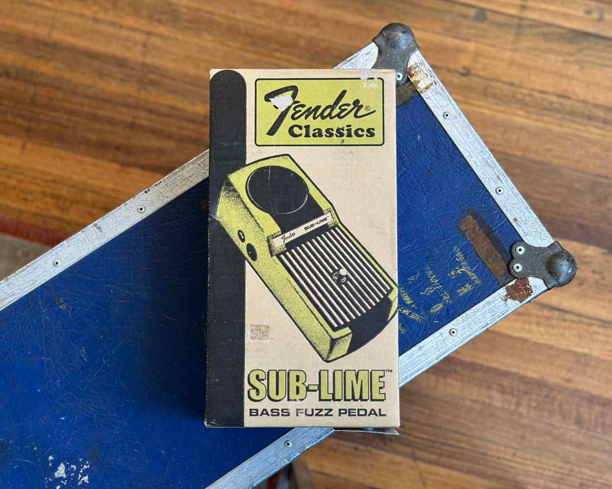 Fender Sub-Lime Bass Fuzz Pedal