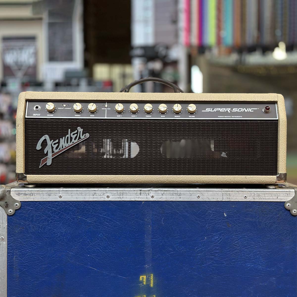 Fender Super Sonic 60 Head - Blonde/Oxblood