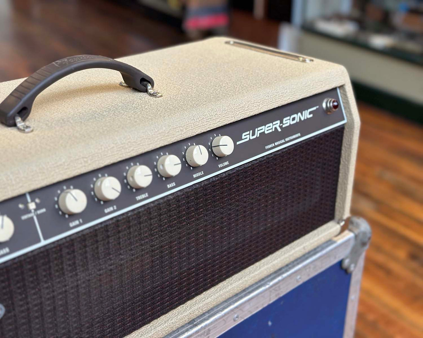 Fender Super Sonic 60 Head - Blonde/Oxblood
