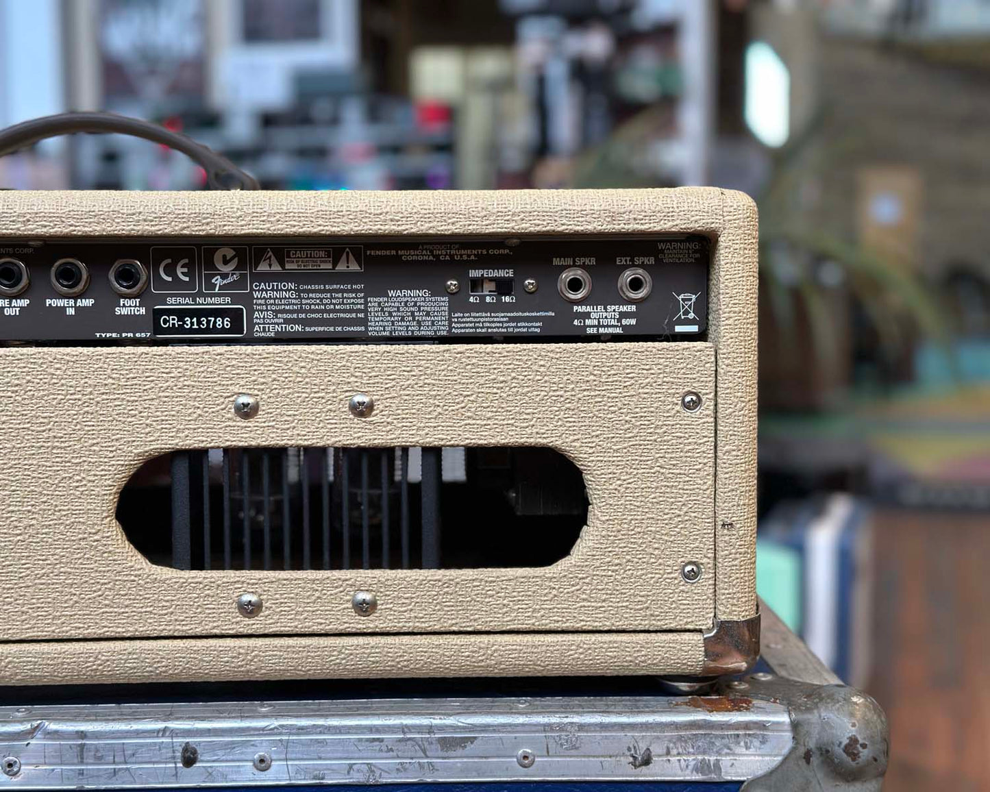 Fender Super Sonic 60 Head - Blonde/Oxblood
