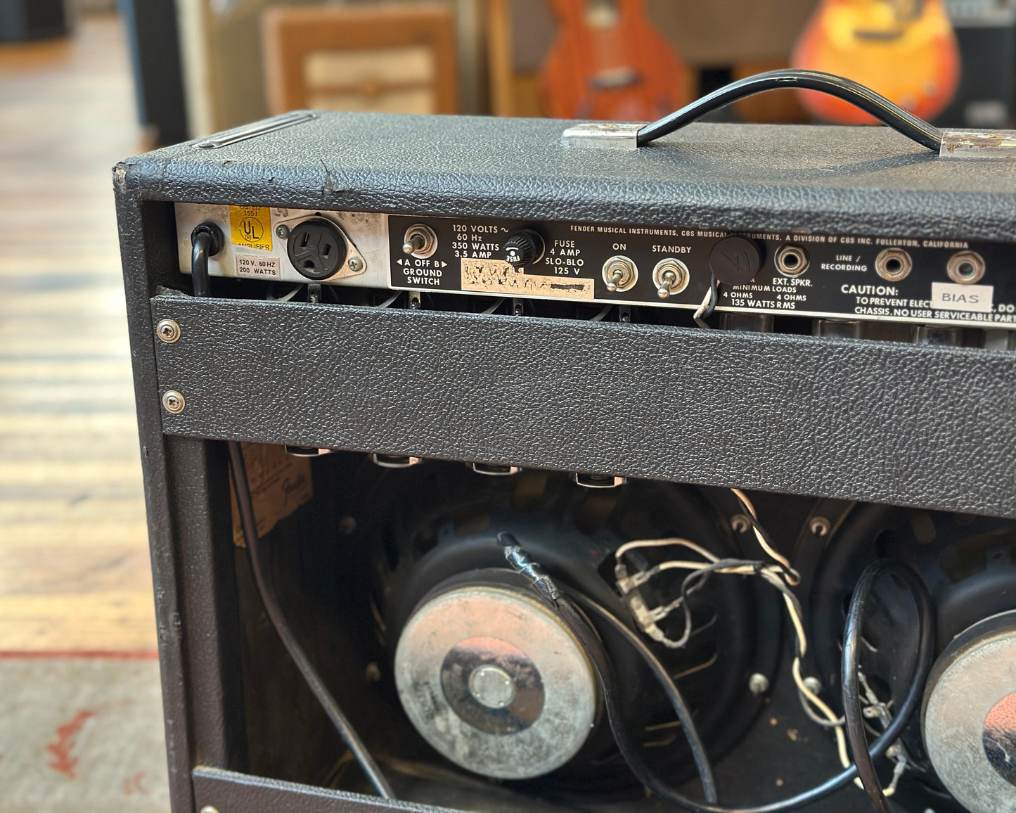 1970s Fender Twin Reverb 135 Watt 2x12"