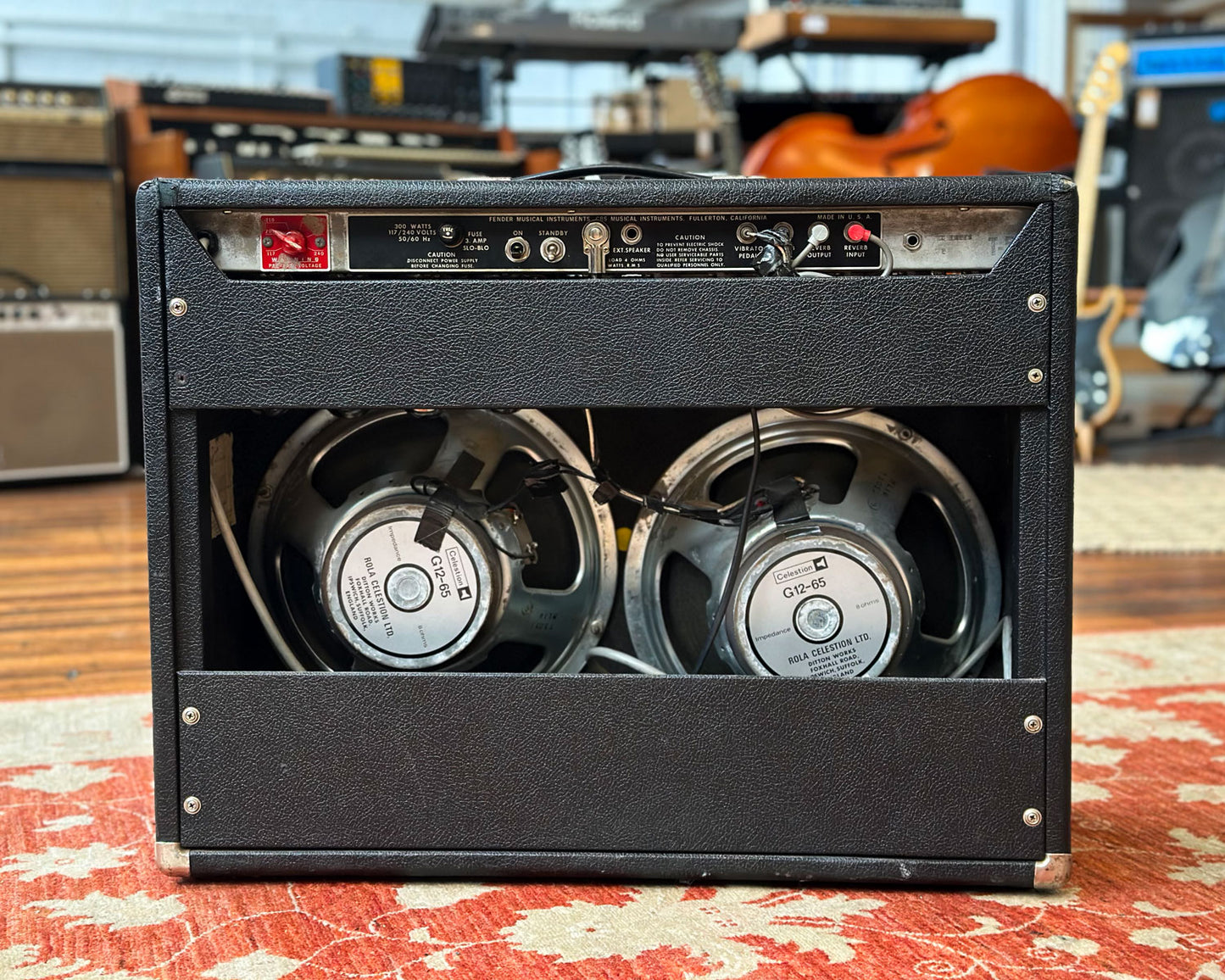 1975 Fender Twin Reverb Valve Amplifier