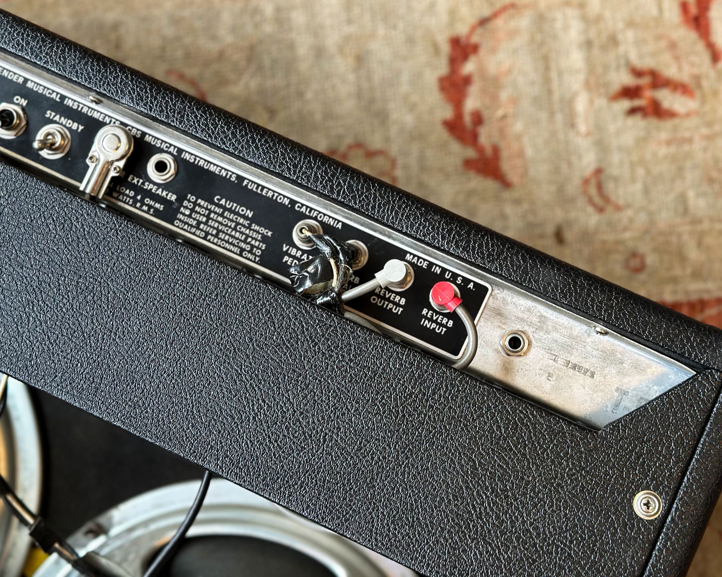 1975 Fender Twin Reverb Valve Amplifier