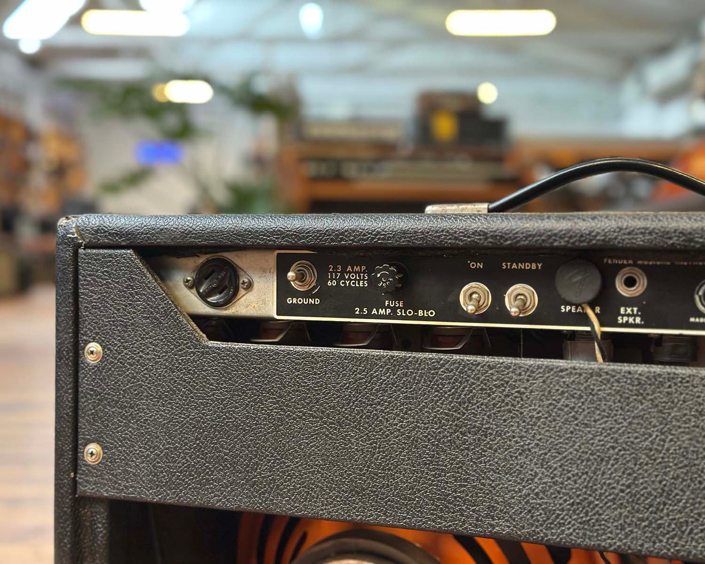 1969 Fender Twin Reverb Amp Black Face Valve Combo