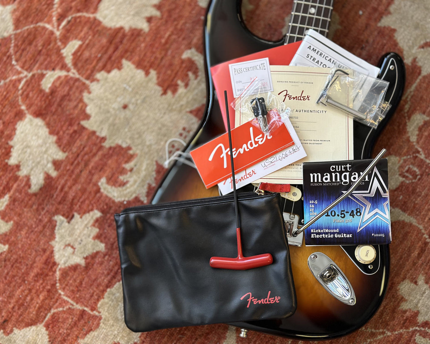 2021 Fender Ultra Luxe Stratocaster - 2 Colour Sunburst w/ OHSC & Paperwork