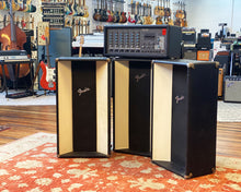 Load image into Gallery viewer, Fender Vintage PA Speakers with SR6520PD Powered Mixer
